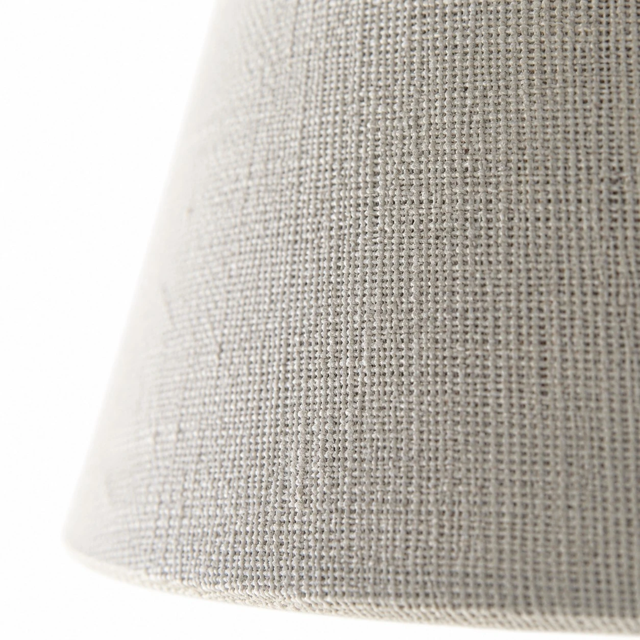 Eaveside Skirt Vintage Fabric Shade Pendant Light - Woven fabric texture detail