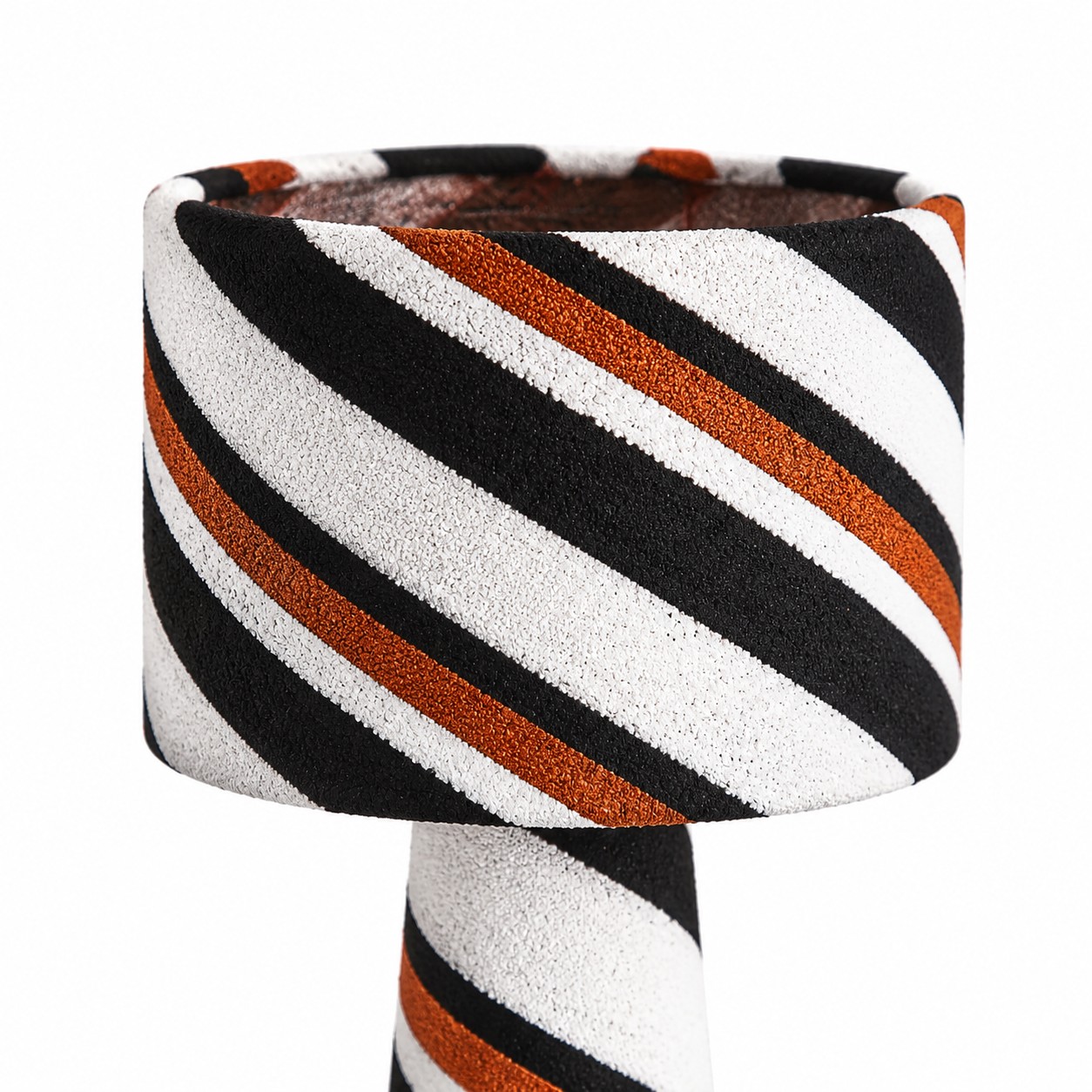 Striped Fabric Pendant Lamp