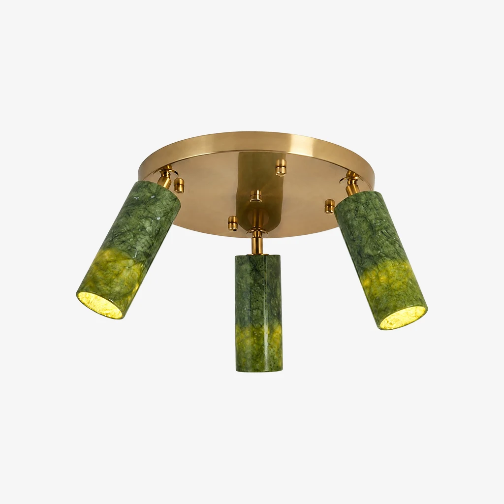 Style F Three-Light Round Canopy