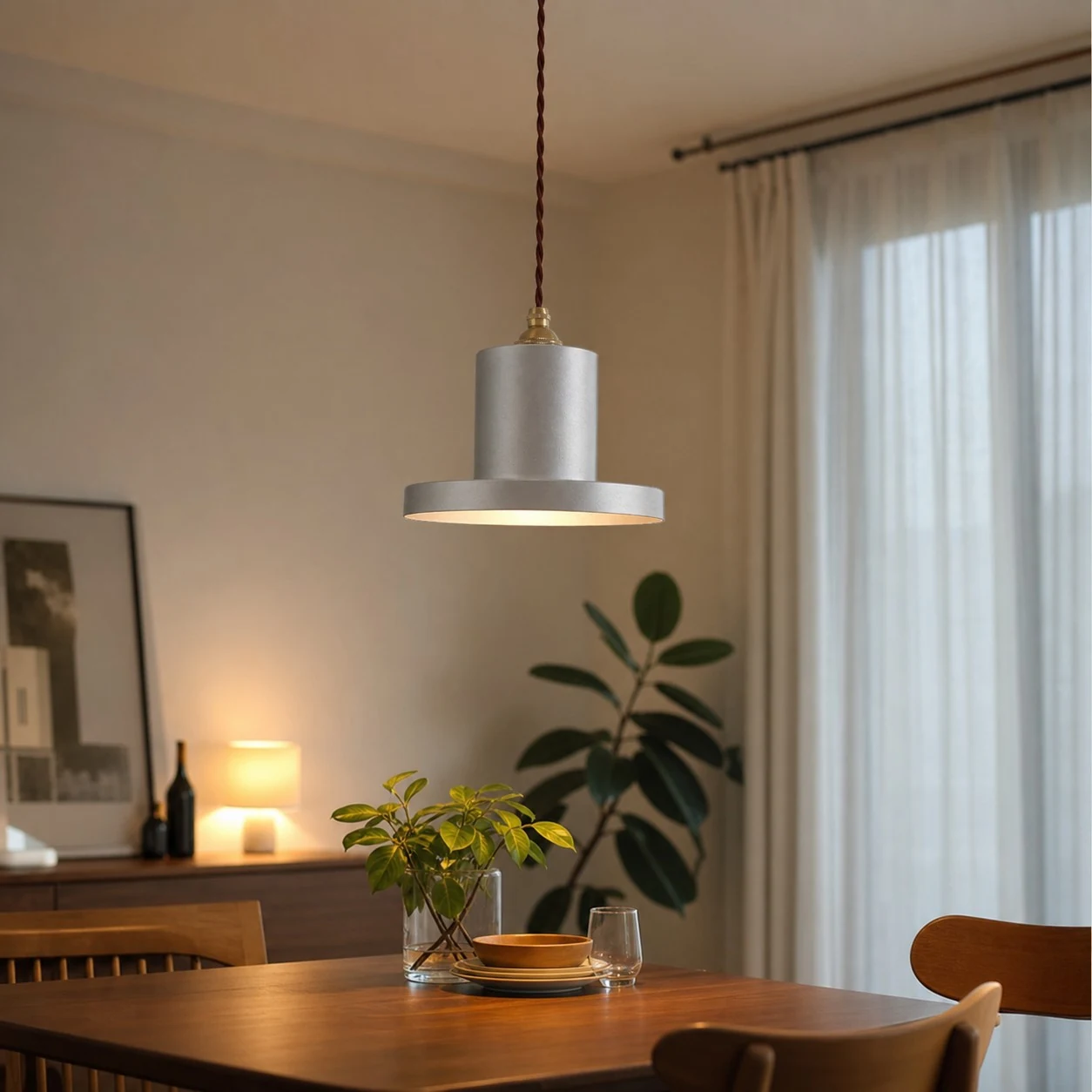 pendant light scene