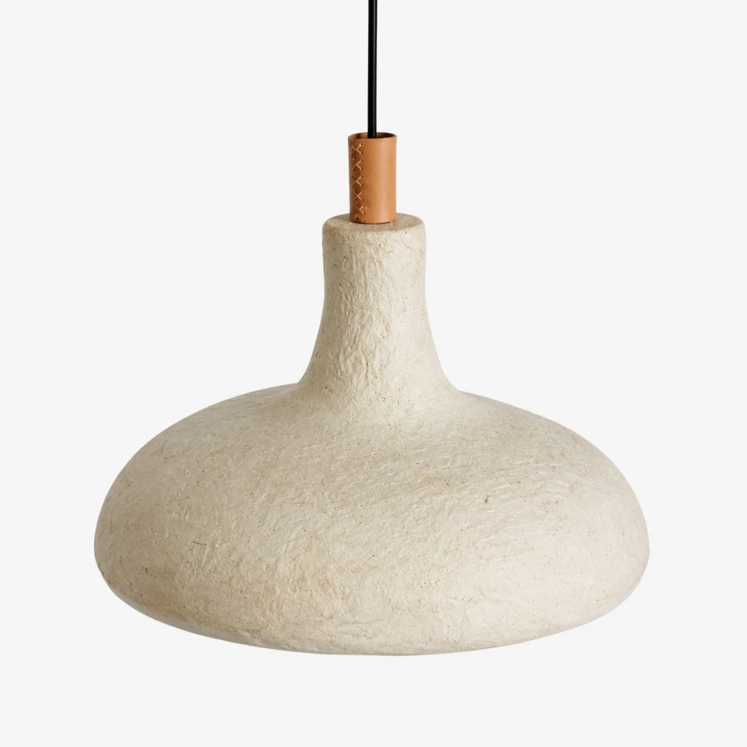 Off-white paper pendant lamp product view