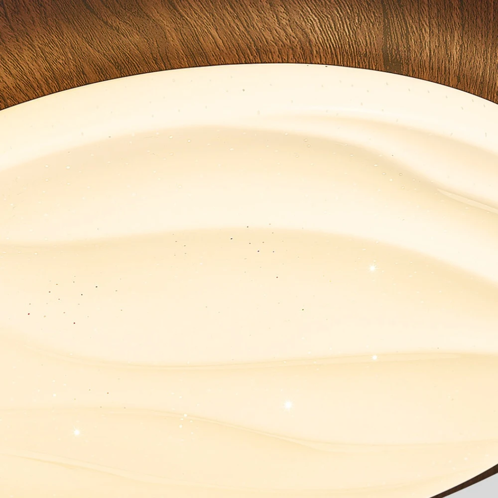 Walnut RGB Dynamic Sky Flush Mount Ceiling Light