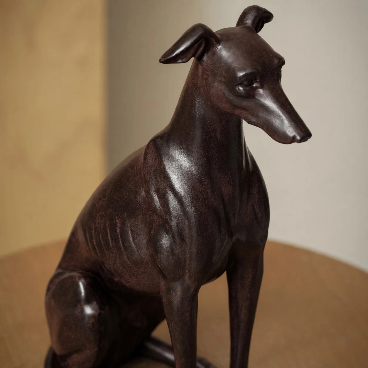 dark bronze finish detail