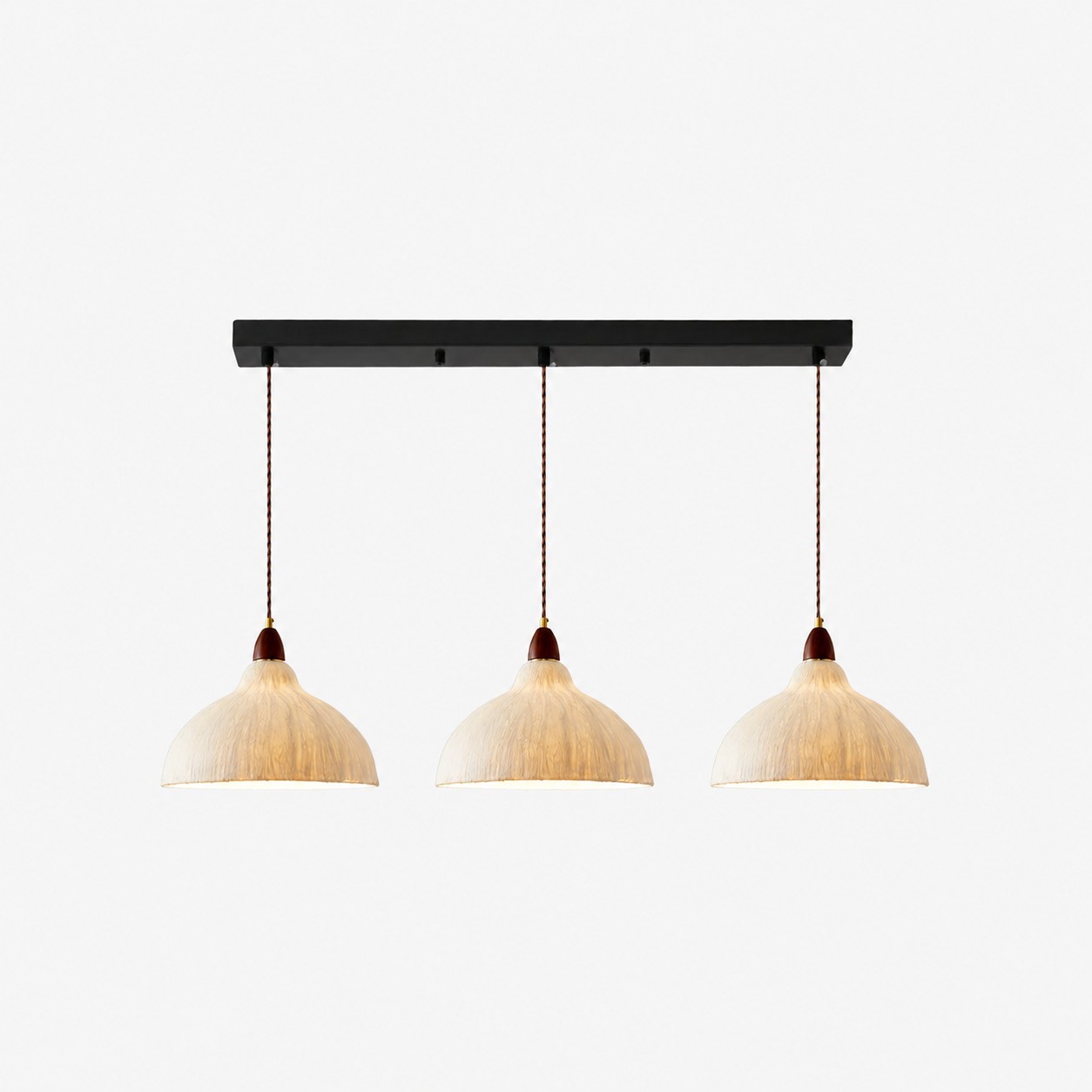 Gunan / B three-head pendant.