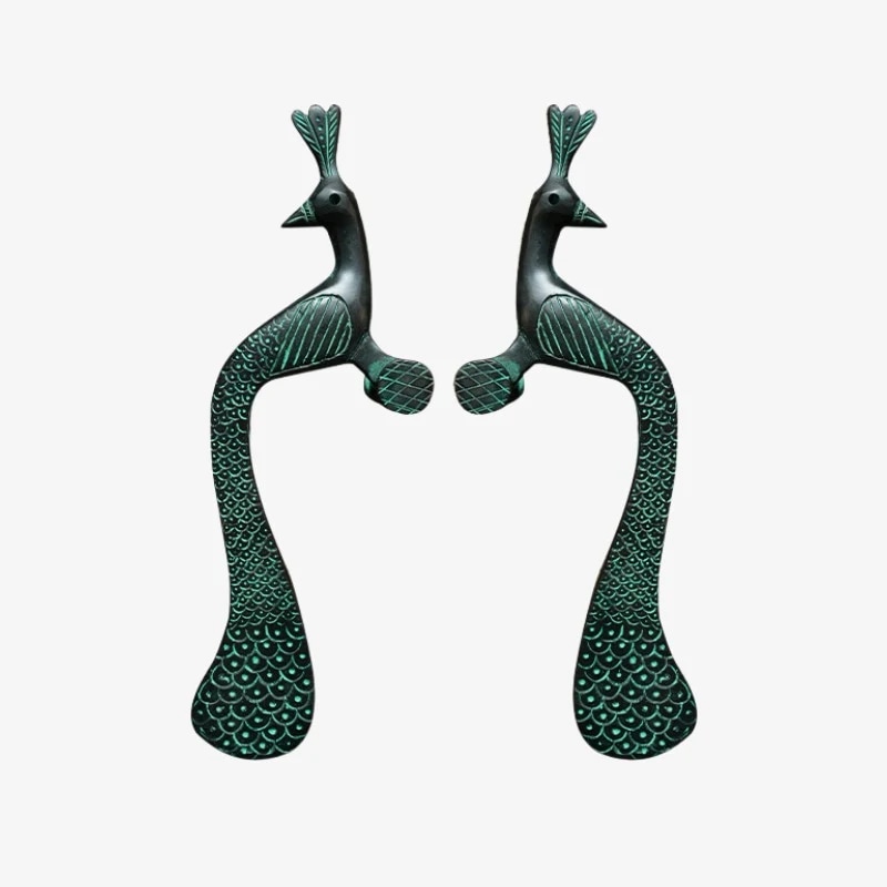 Handcrafted Brass Animal Door Handles 30