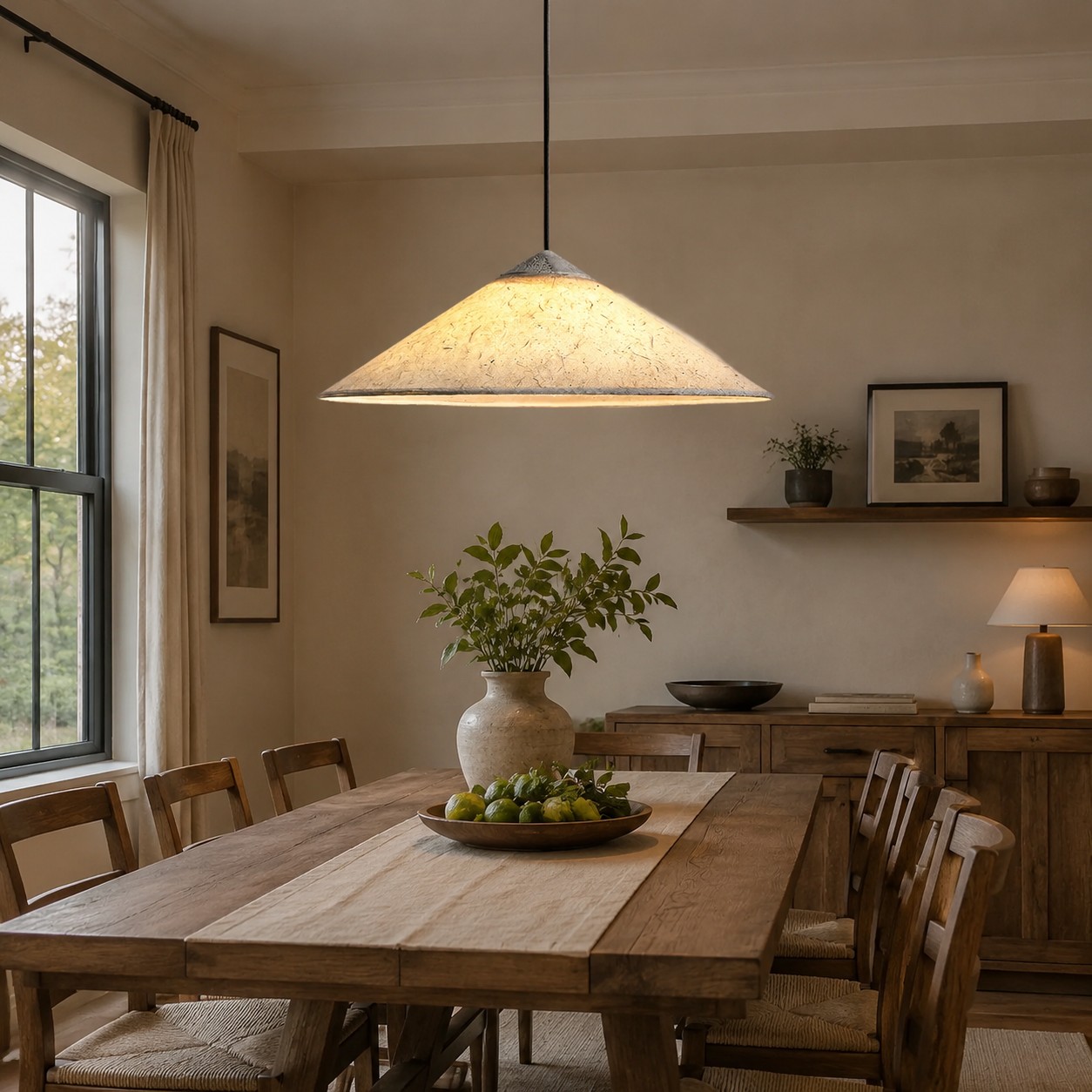 paper pendant light
