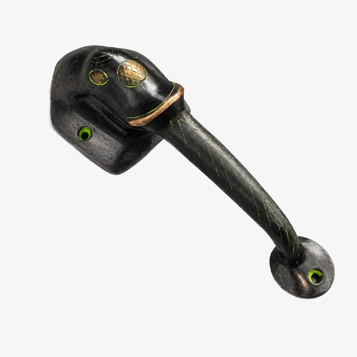 Handcrafted Brass Animal Door Handles 9
