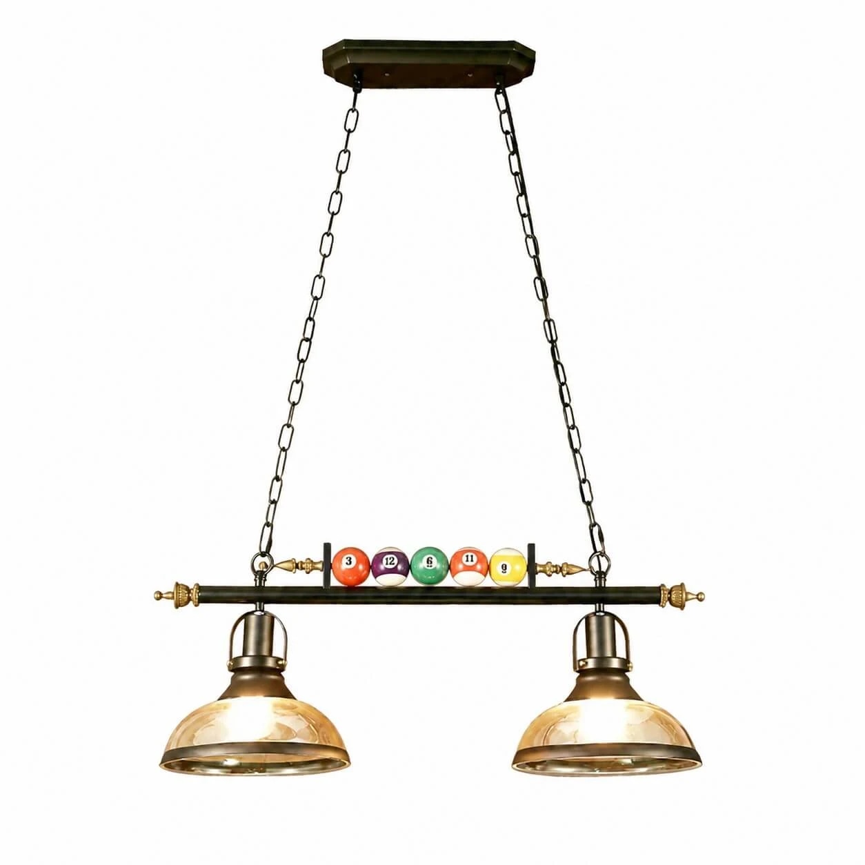 double-head-glass-chandelier