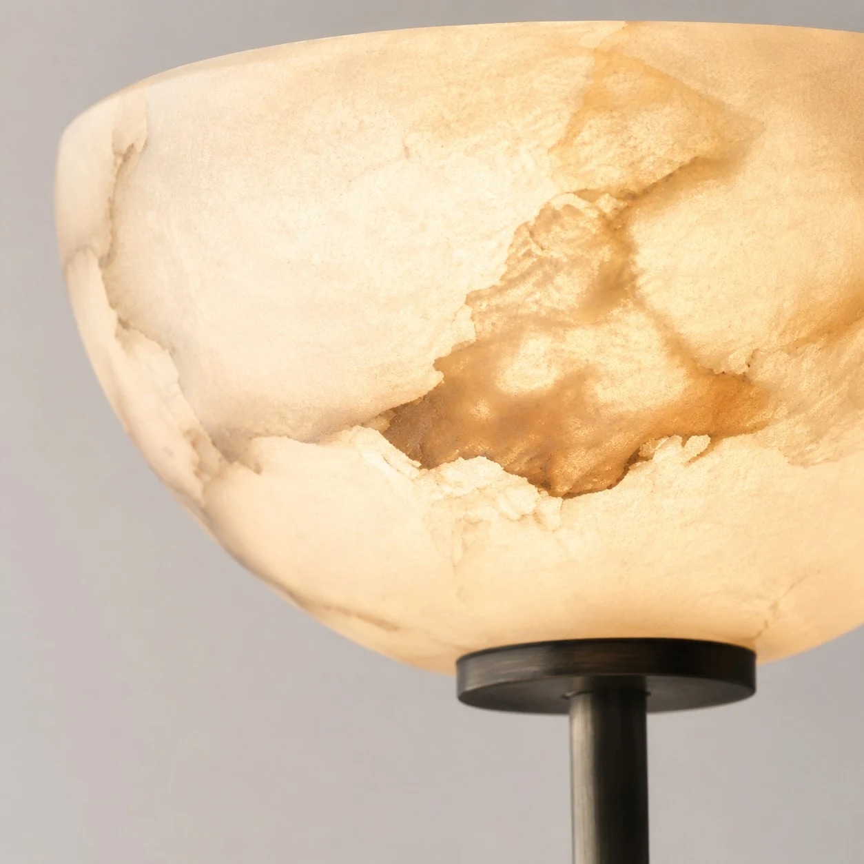 Natural marble shade detail