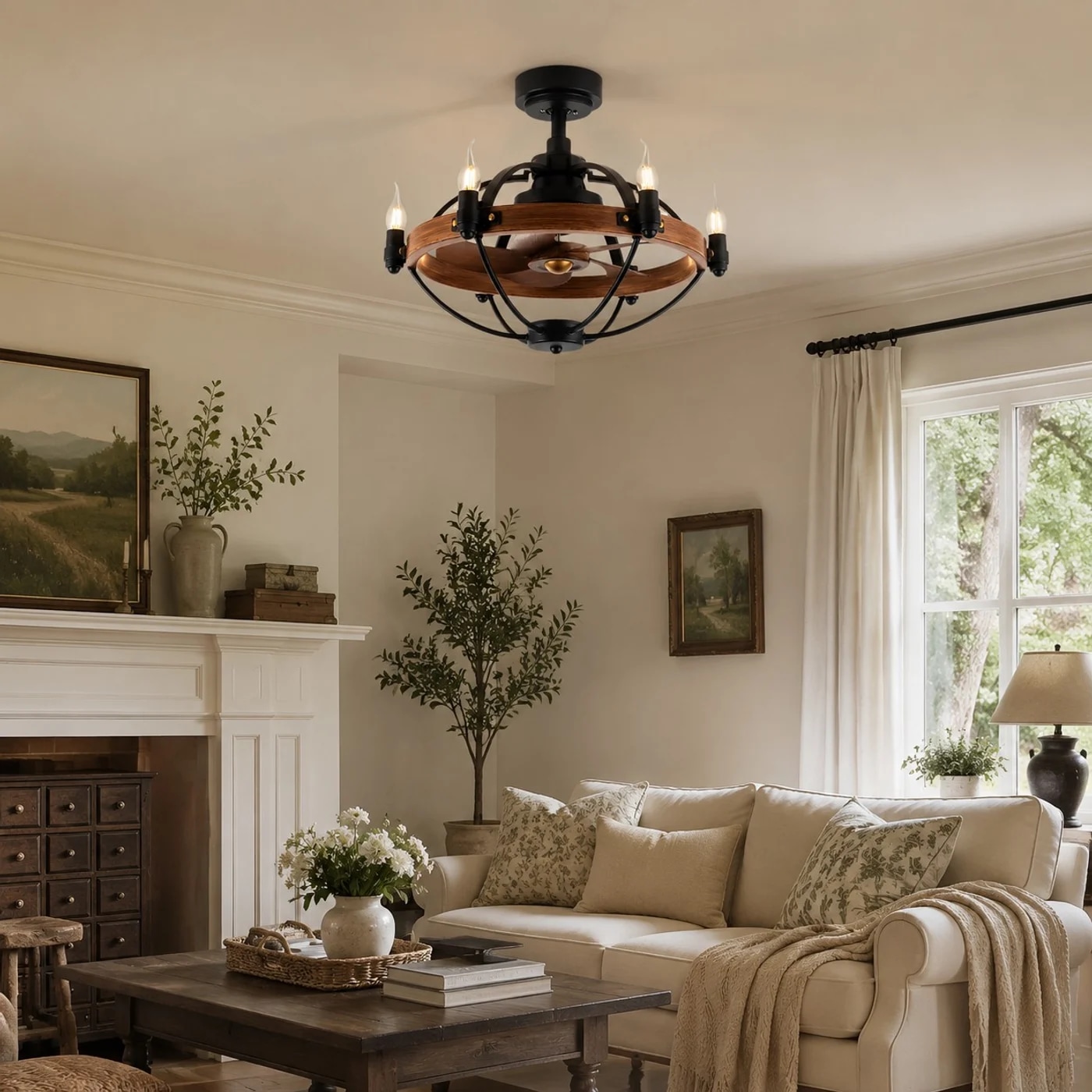 gallery living room cream
