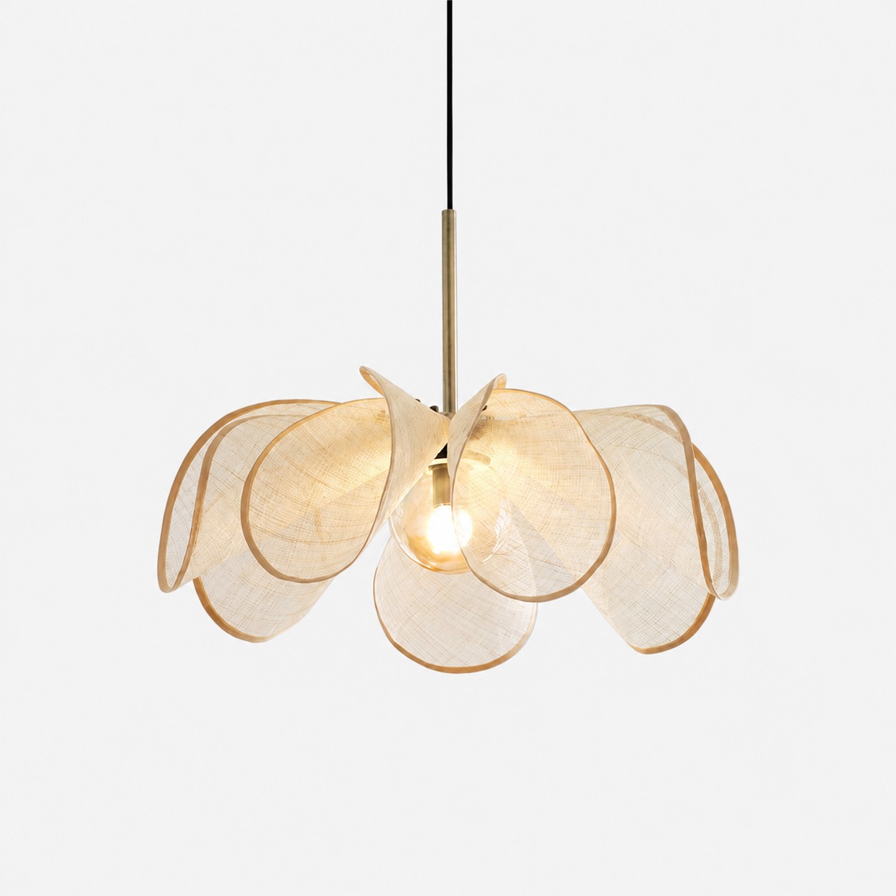 Natural Cream 50 cm pendant light