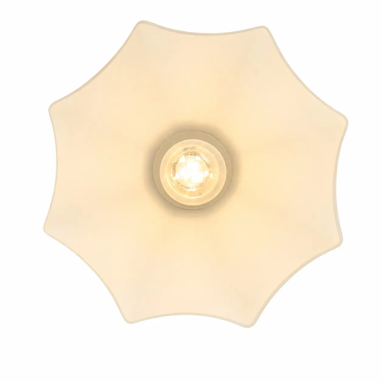 Ceiling light underside detail