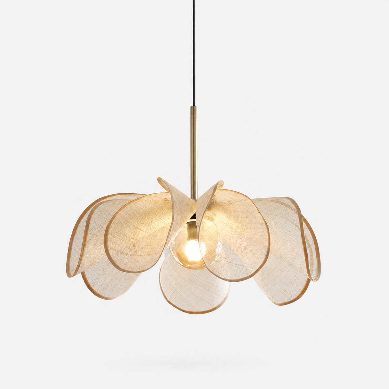 Natural Cream 60 cm pendant light