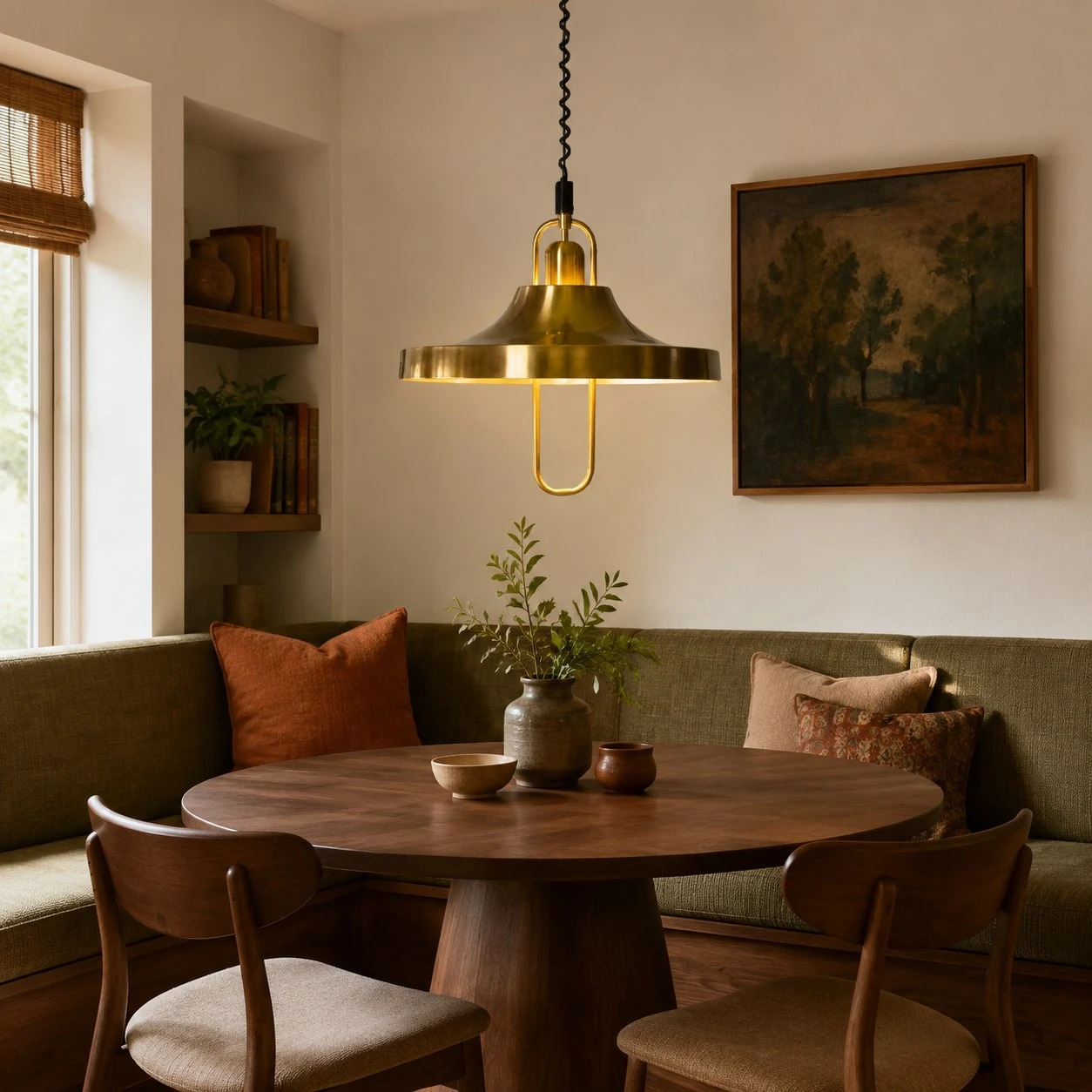 Bauhaus Adjustable Pull-Down Pendant Light