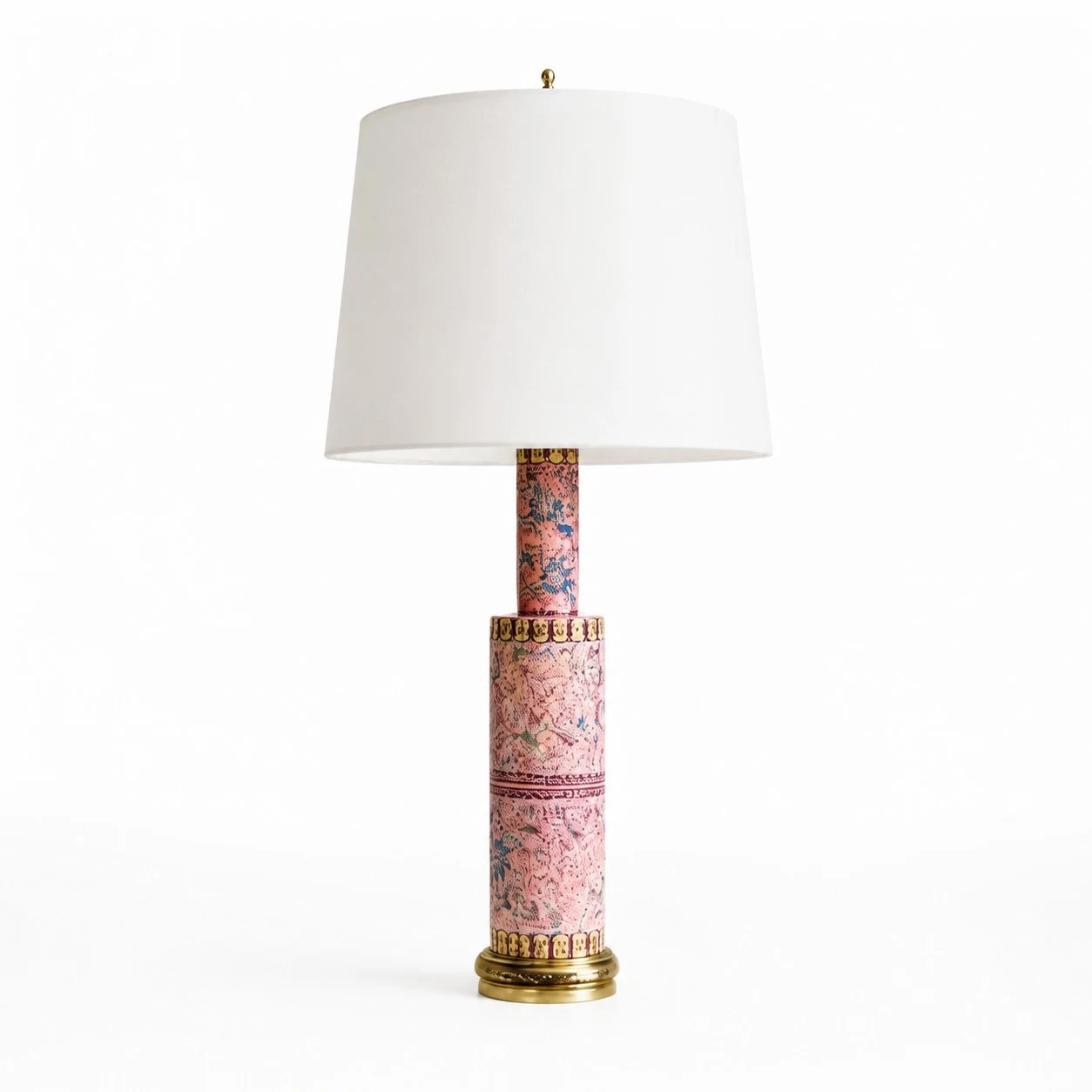 Floral Ceramic Table Lamp