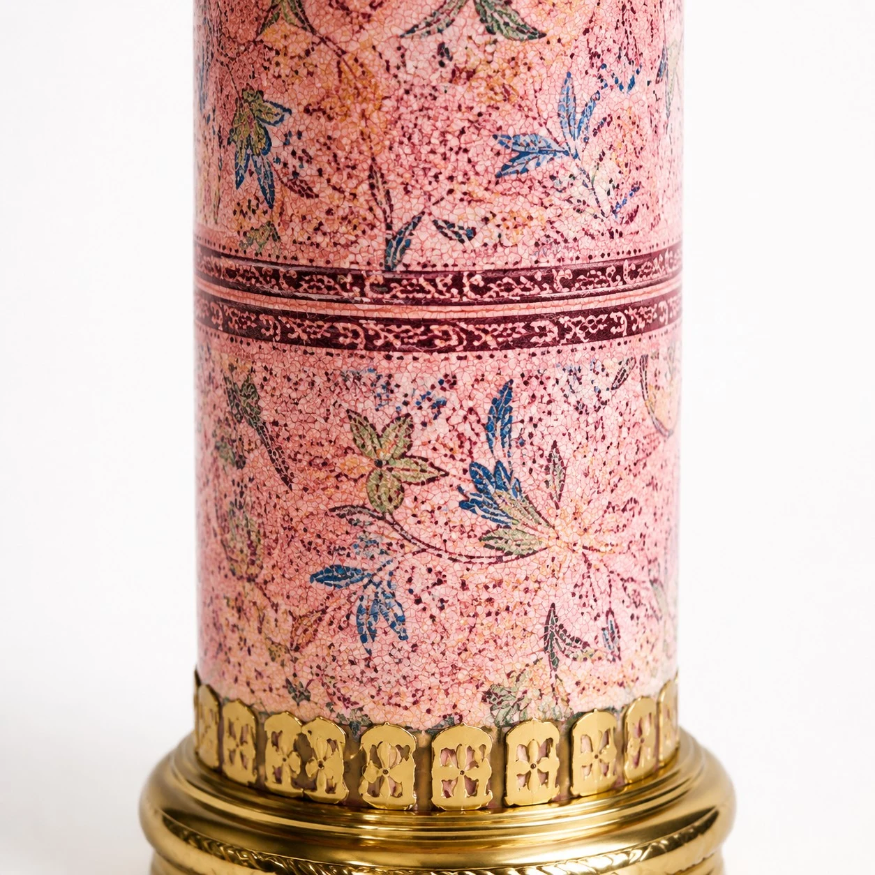 Floral Ceramic Table Lamp