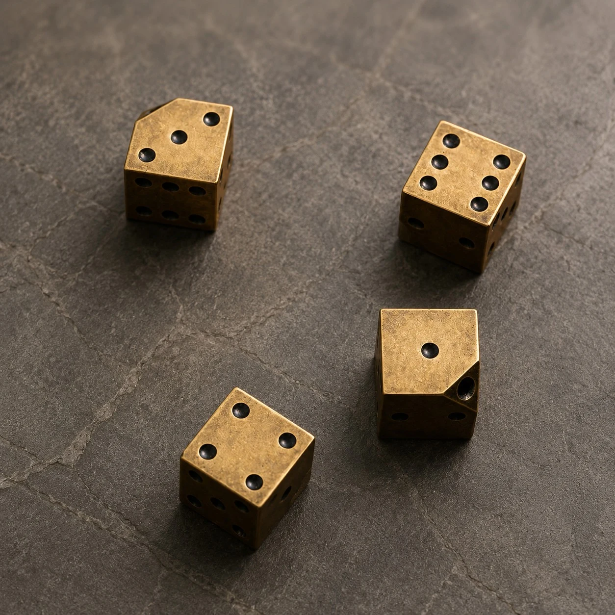 dice knob styling dark