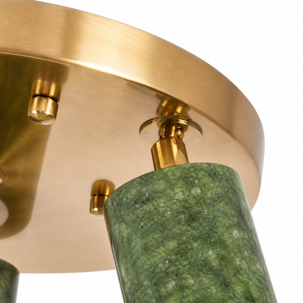 W-3433 natural jade flush mount ceiling light image 17