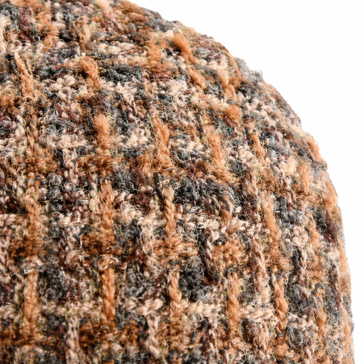 Textured fabric weave close-up